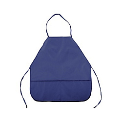 Фартук для труда " deVente " 39*49см темно-синий, 2 кармана, водоотталкивающая ткань