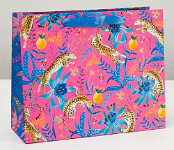 Пакет подарочный "Экзотическая Саванна", люкс, 32 х 26 х 12 см 4904385