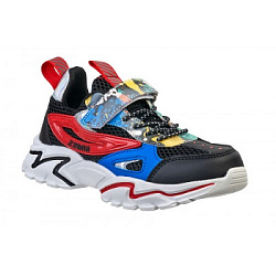 17216-1 Полуботинки кроссовые школьные (32-37) 12 пар в кор. (35)