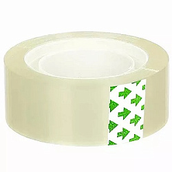 Лента канцелярская клейкая 15мм*10м, прозрачный, 40мкм, полипропилен, пластиковая втулка d=24мм, " K