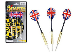 дротик с иголкой 3 шт/лист