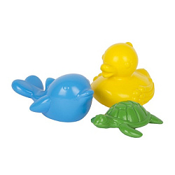 Набор для купания 3пр.(дельфин, черепаха, уточка)