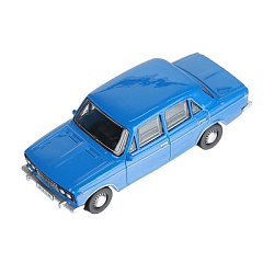Машина металл LADA lada 2106 длина 10,5 см, инерц, синий, кор. Технопарк в кор.2*36шт