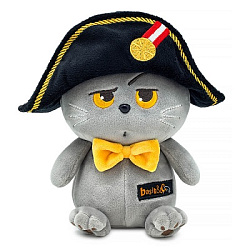 KsE-005 Игрушка Кот Басик "Наполеон", 16 см