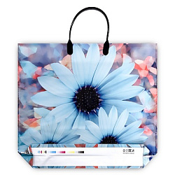 Пакет "Джерси", полиэтиленовый с пластиковой ручкой, 37 х 33,5 см, 90 мкм 10353239