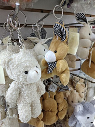 Брелки мягкие ассорти