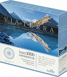Виа Терра.Пазл.1000Эл. Аккемское озеро.06812