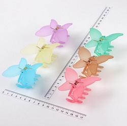 Заколка краб пластмасс 10-990