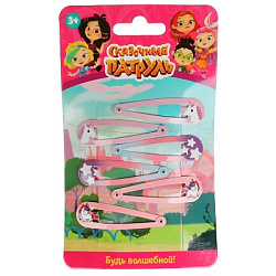 Аксессуары д/девочек СКАЗОЧНЫЙ ПАТРУЛЬ заколки, 6 шт МИЛАЯ ЛЕДИ уп-10шт в кор.100уп