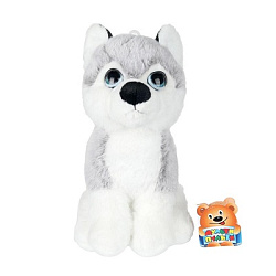 404871 Игрушка мягкая хаски 22см, без чипа, в пакете "МУЛЬТИ-ПУЛЬТИ" в кор.24шт