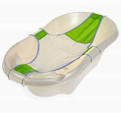 Гамак для купания новорожденных, сетка для ванночки детской, 95х56см, цвет МИКС