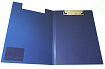 Планшет " KWELT " А4 с крышкой  синий ПВХ