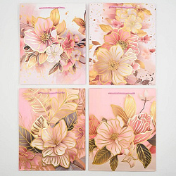 Пакет ЦВЕТОЧНЫЙ УЛУН 30*41,5*12см арт.SM3979L  (1/12/360шт)