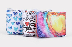 Кошелёк на молнии, цвет МИКС