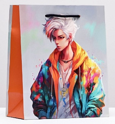 Пакет подарочный "Яркий", 18 х 22,3 х 10 см 10224099