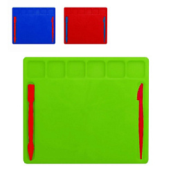 Доска для лепки " KWELT " МАЛЫЙ ФОРМАТ А5 2стека, ассорти