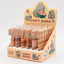 Ручка гелев. авт.КАПИБАРА СИНЯЯ 0,5мм арт.80050 (48/1728шт)