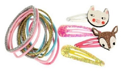 Аксессуары д/девочек ЭНЧАНТИМАЛС набор аксессуаров для волос МИЛАЯ ЛЕДИ уп-10шт в кор.100уп