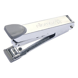 Степлер №10 на 15л " Attomex " 35скоб металический, антистеплер, серый, картонная коробка, 10702070/