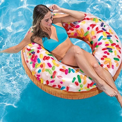 КРУГ НАДУВНОЙ ДЛЯ ПЛАВАНИЯ 114СМ ПОНЧИК ВН:56263