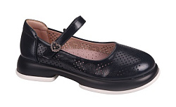 T-10682-U Туфли 29-34 р Т.Синий(8пар) (Размер 32)