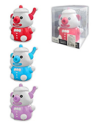 Точилка механическая " KWELT " Clown, 6*8,5*11см, ассорти (без возможности выбора дизайна), пластико