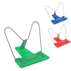 Подставка для книг " KWELT " Gold, основание- полипропилен, прут- сталь, лепесток- сталь, планка- ст