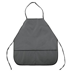 Накидка для труда " deVente " 39*49см серый, 2 кармана, водоотталкивающая ткань