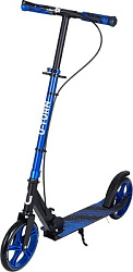 Самокат 2-х колёсный AI-DAN (колеса PU 200мм, 88,5-102,5см, до 100кг) синий (Арт. СМК-0887)