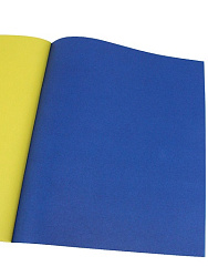 НАБОР ДЛЯ ДЕТ.ТВОР. Бумага цветная  двухсторонняя  16л. А4 (16-4430) (ГИГАНТСКИЕ ФРУКТЫ) 16л, 8ц.