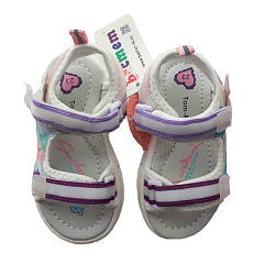 9911-C Сандалии 21-26 р.р Белый разм.24