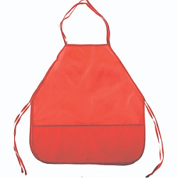 Накидка для труда " deVente " 39*49см красный, 2 кармана, водоотталкивающая ткань