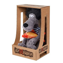 Мягкие Игрушки Мягкая Игрушка ДуRашки, Волчок и Вобла, 26 см, в Коробке