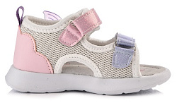 10511-E Сандалии 23-28 р.р Белый(8 пар)разм.23