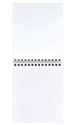 Скетчпад 125х150 мм, 40 л, блок - белый офсет, крафт-бумага 80 г/м², арт. 62774 СОЧНЫЕ АПЕЛЬСИНЫ /об