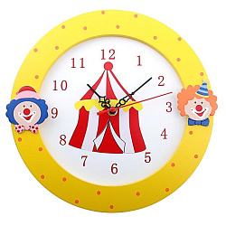 Часы настенные. Серия Детское время. Цирк d=29см 118730