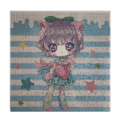 Алмазная мозаика 24*24см АНИМЭ  полн.выкладка арт.1061 (1/160шт)