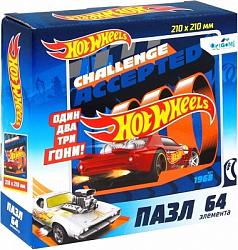 Hot Wheels.Пазл.64Эл. На старт! Внимание! Марш!.06859