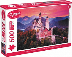 Астерия. Пазл. 500Эл. Лебединый замок. 08509