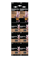 Батарейка DURACELL R03 мизин.