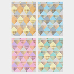 Пакет ГЕОМЕТРИЯ 50*70*20см тисн.фольг. арт.1847 (1/12/144шт)