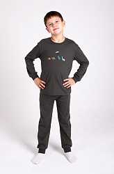 TAKRO, ПИЖАМА для мальчика M1171K-5/9 (т.хаки, /134/68,)