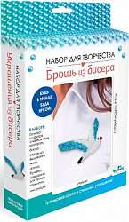 Набор для творчества. Брошь из бисера. Чайка. Арт. 08266