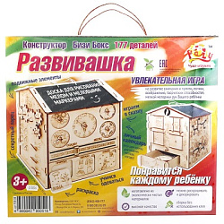 Тимбер Конструктор БизиБокс  Развивашка