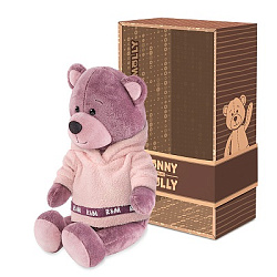 Мягкие Игрушки Мягкая Игрушка Ronny&Molly, Мишка Ронни в Худи Цвета Лотоса, 21 см, в Коробке