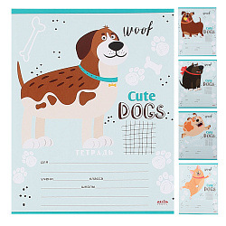 Тетрадь 12л.клетка 