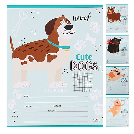 Тетрадь 12л.клетка 