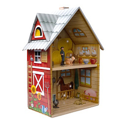 Кукольный домик быстрой сборки DREAM HOUSE "Ферма" арт.04713