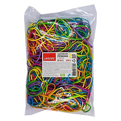 Резинка банковская " deVente " цветная 200г, длина 60мм, каучук, 10702070/251024/5096636       
