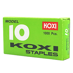 Скобы №10 " Koxi " оцинкованные, до 20л, 1000шт